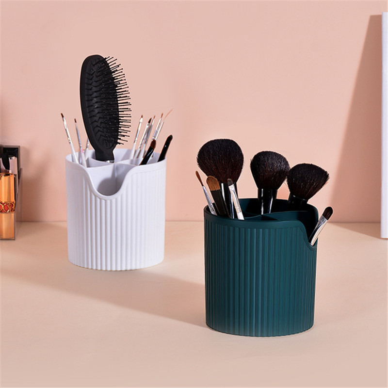 New Style Dresser ABS Makeup Brush Storage Bucket