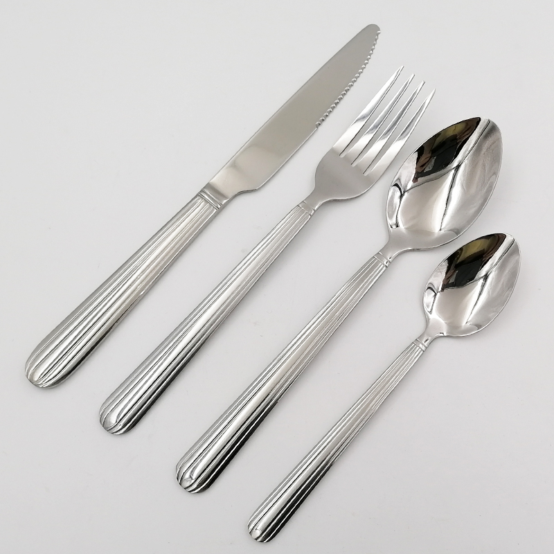 Hot-sale style hand polish stainless steel cutlery