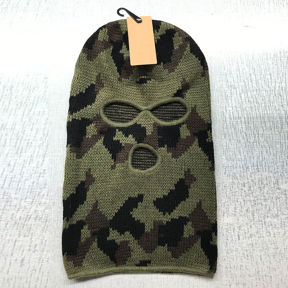 Knitted Jacquard Balaclava