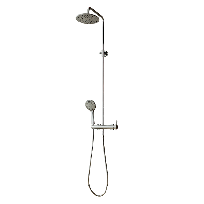 Thermostatic shower column