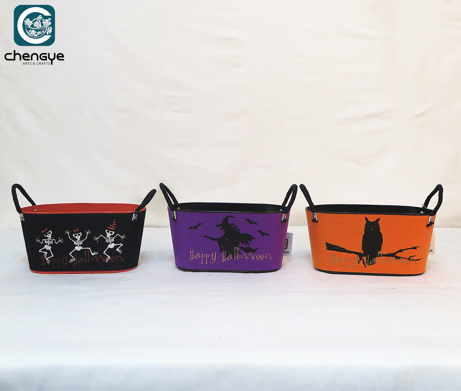 Halloween bucket, storage bucket