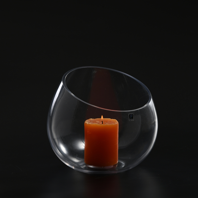 glass candlestick