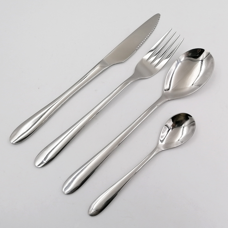 Hot sale hand polish stainless steel cutlery