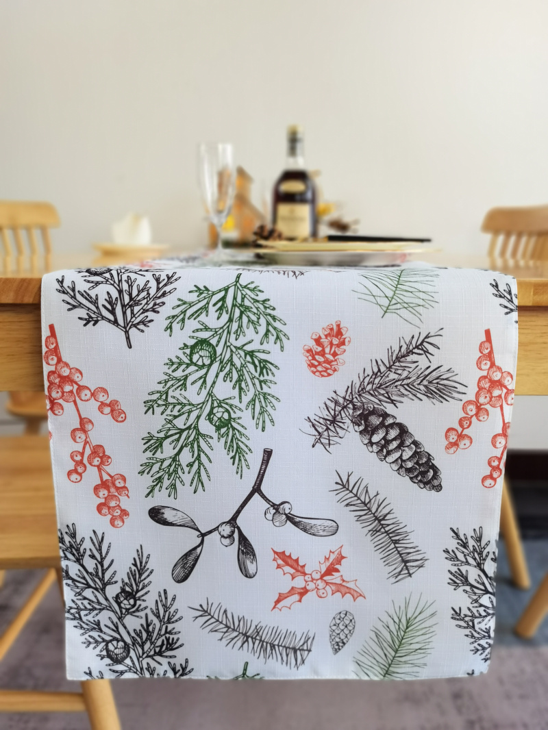 Fall Leaves Printed Table Runner