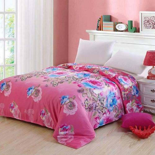 Polyester Fabrics Peached Paper Print