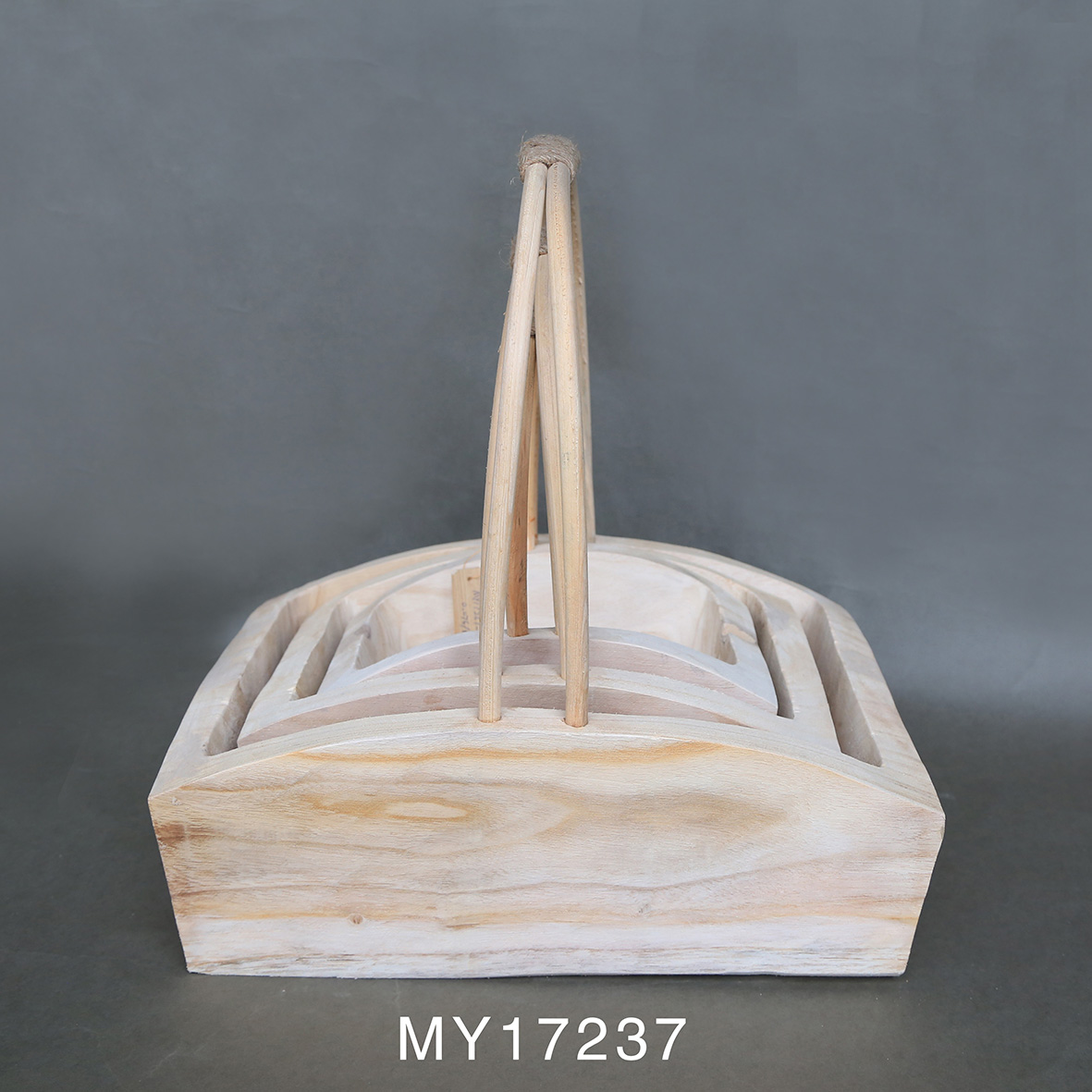 Wood basket