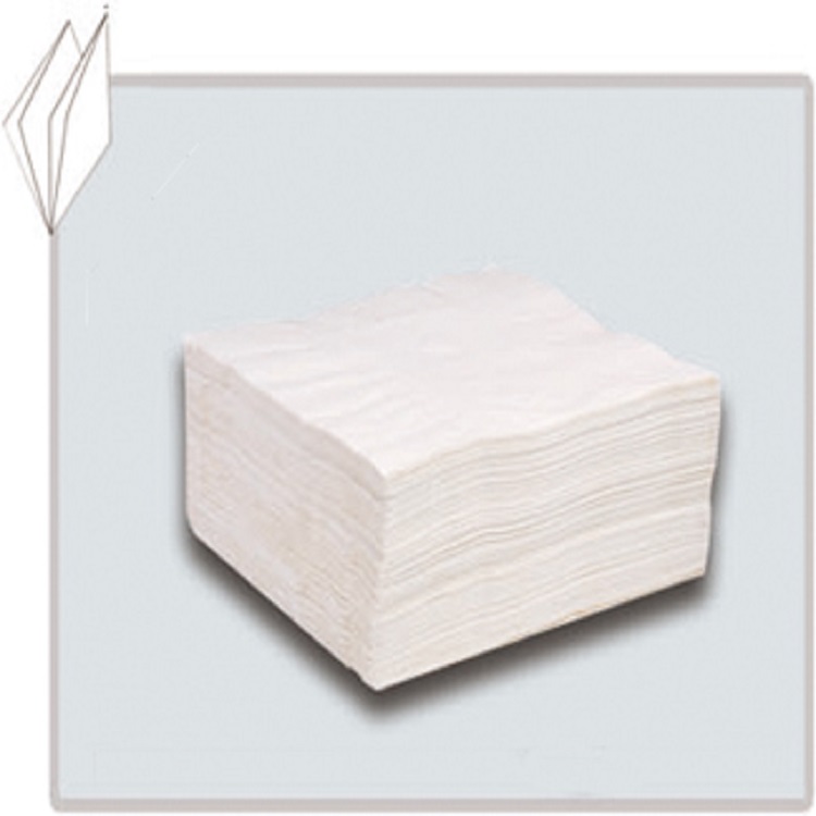 Dinner napkins Quarter fold