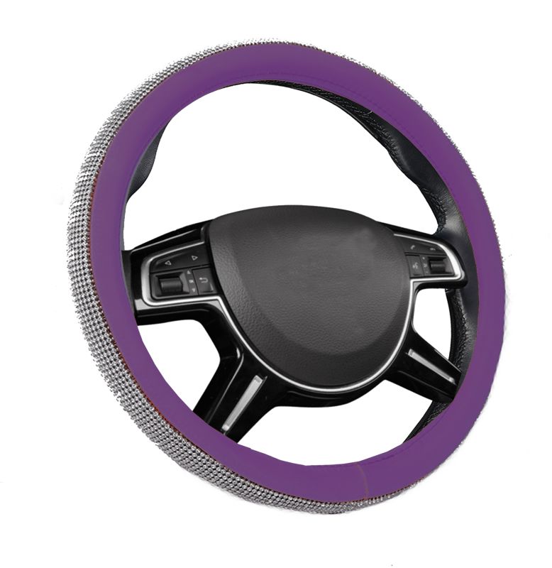 Steering wheel cover with Diamond