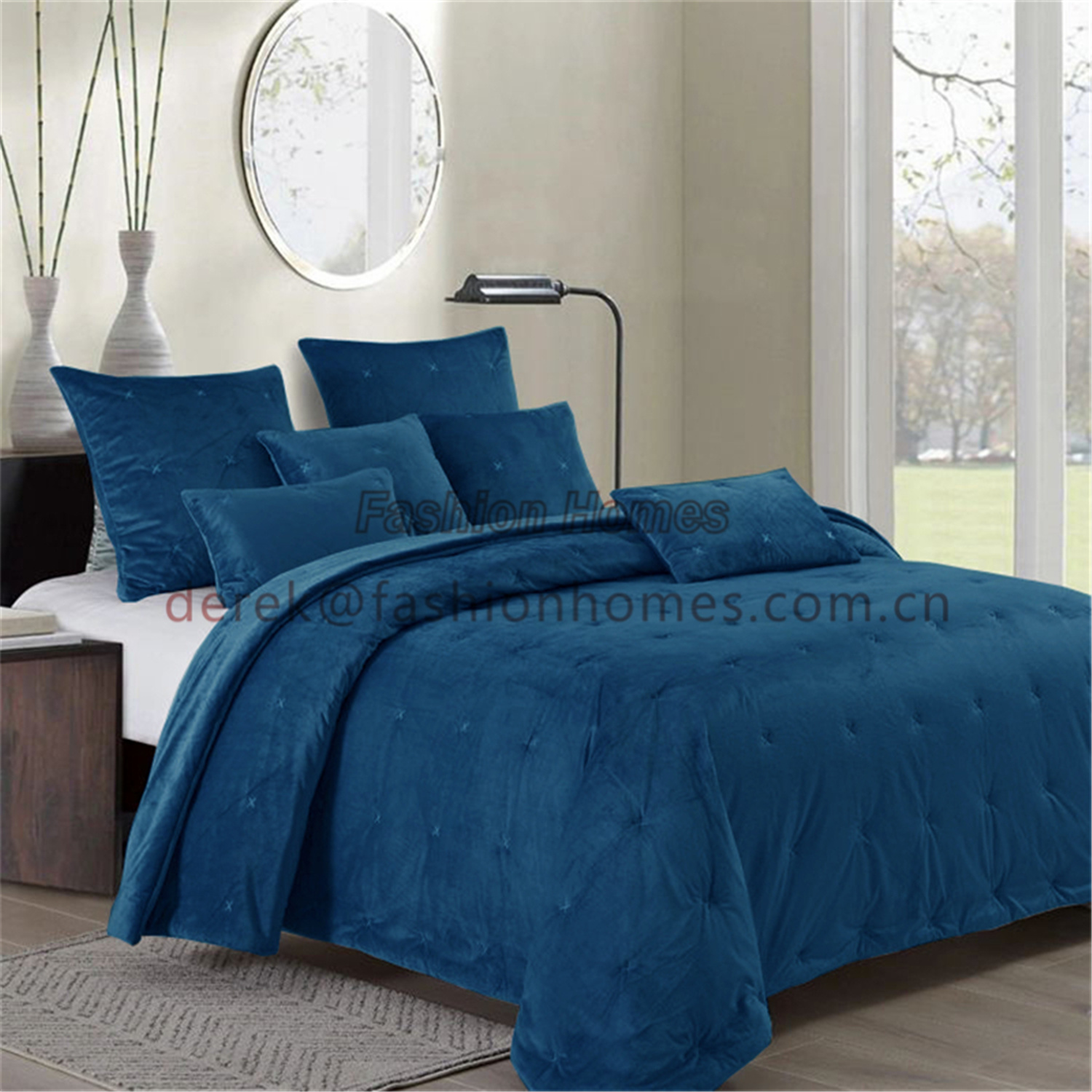 Velvet quilt