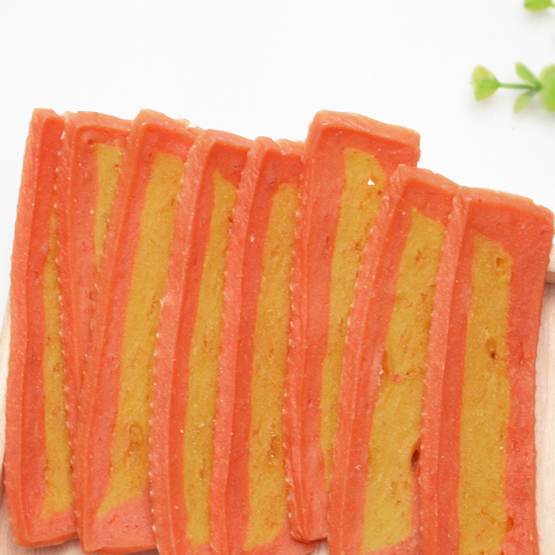Pet Products food snack pet treats Tasty omelet Filled sweet patato chicken fillet