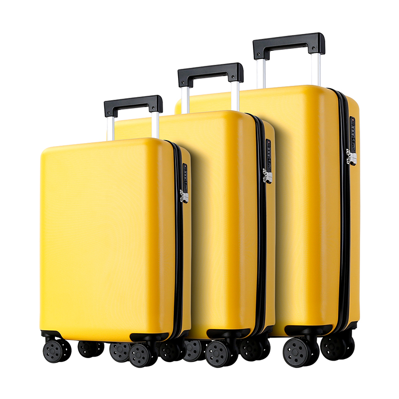 Quality assured travel trolley luggage set in luggage with colorful