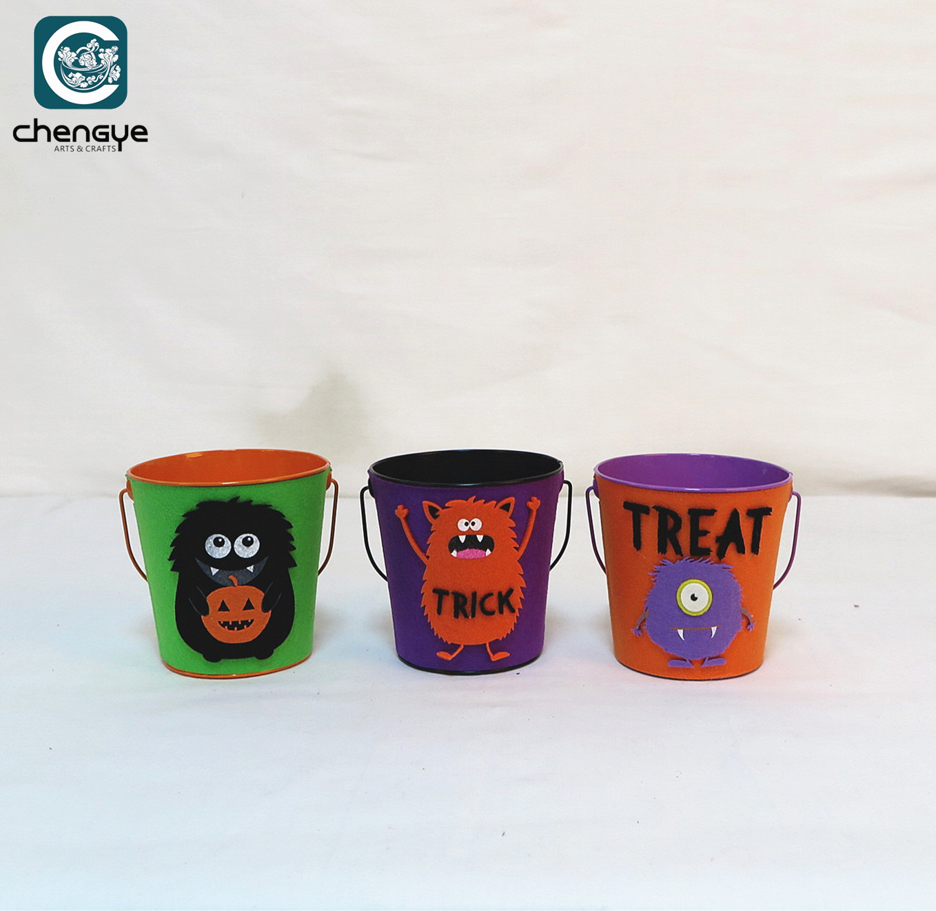 Halloween bucket, storage bucket