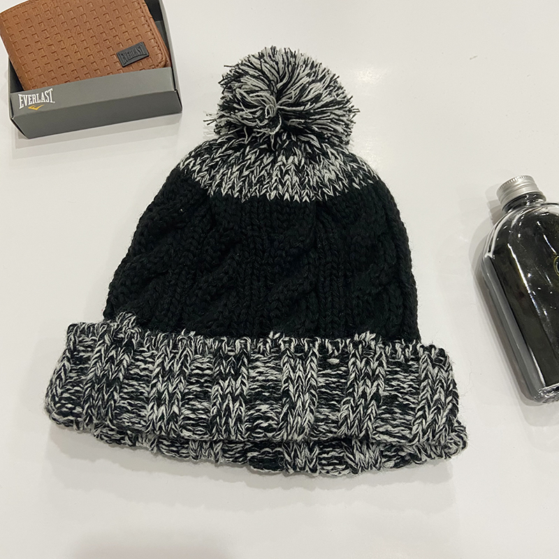 Ywys-17107 Mens Cable Hat Winter Beanie Block Hat