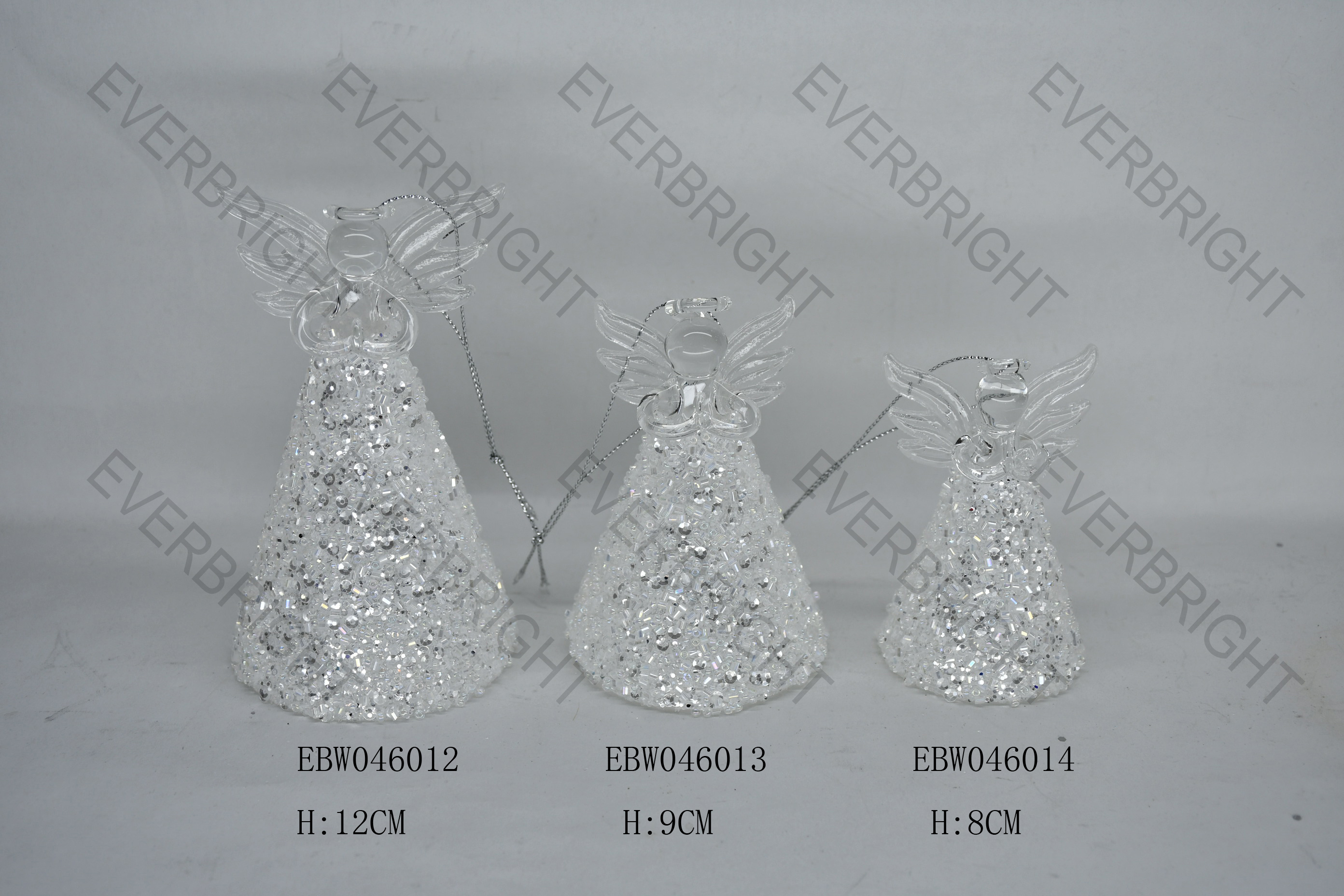 Christmas glass angel