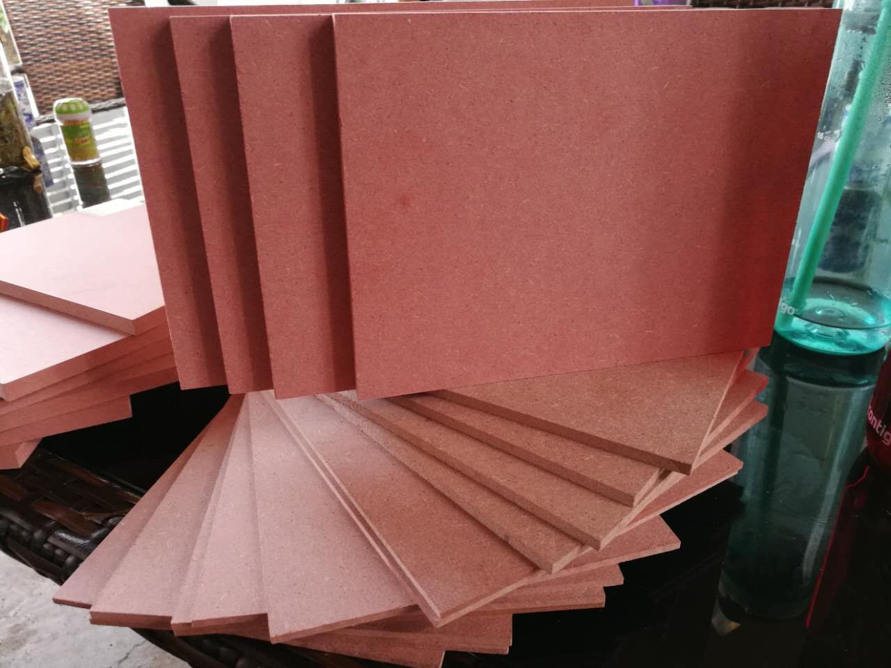 Furniture / packing MDF, Linyi MDF Factory, Laminated MDF board, 4"X8" MDF