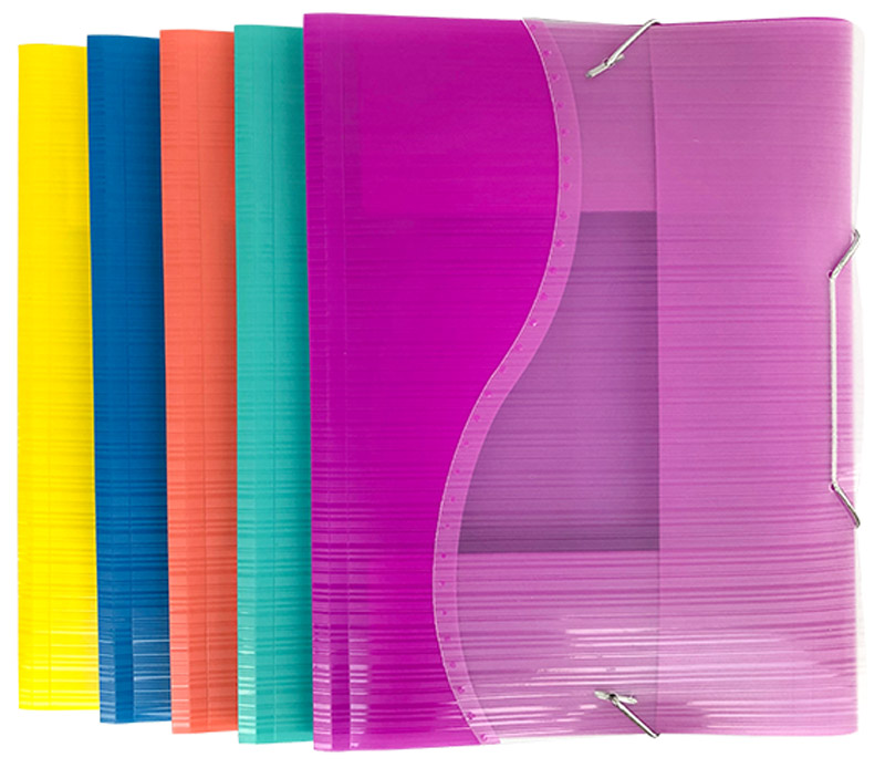 Two-tone Elastic Folder, A4