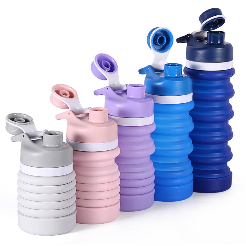 Collapsible Silicone Water Bottle