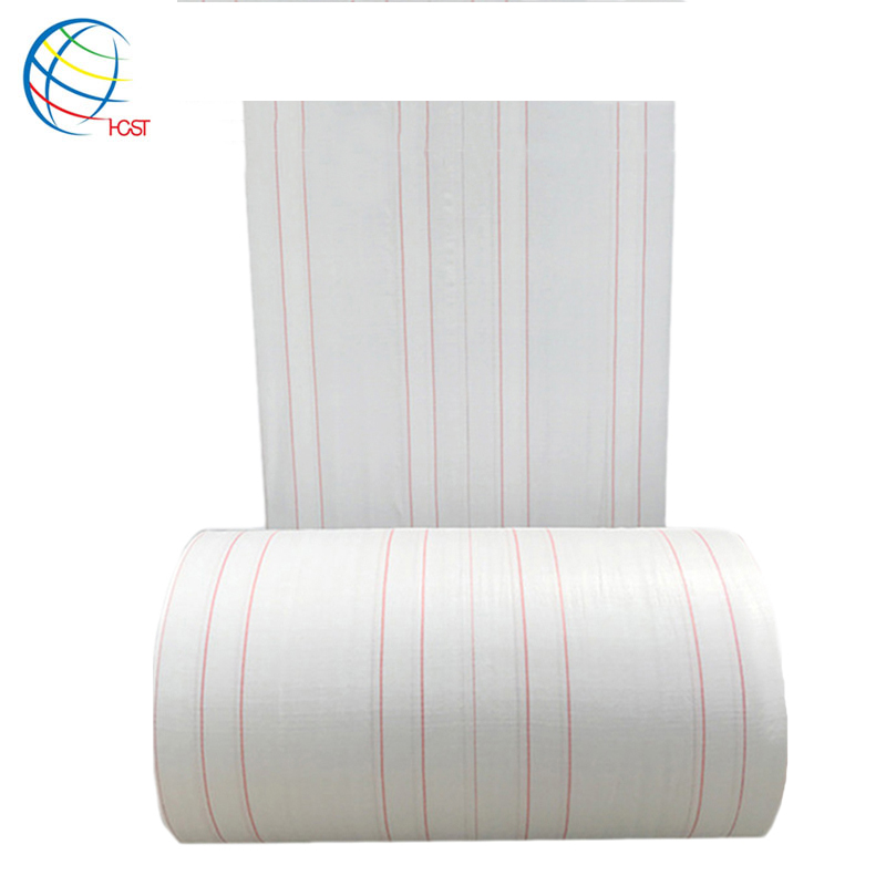 1000kg big bag pp woven raffia fabric on roll with lamination