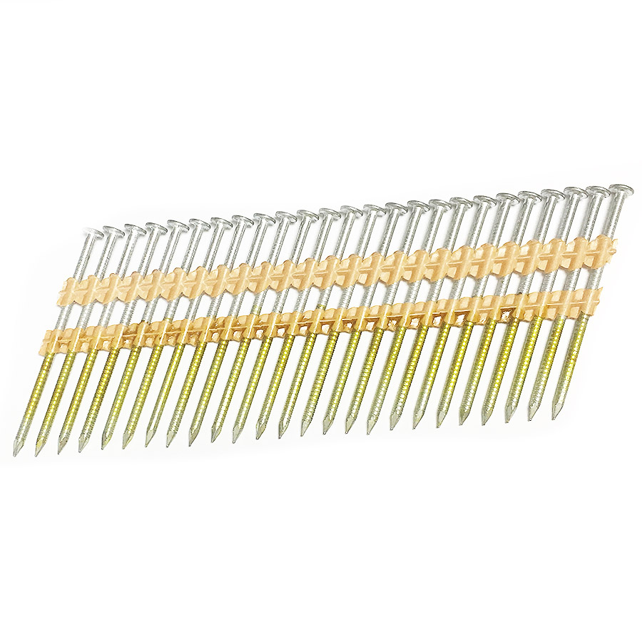 plastic strip ring shank nails