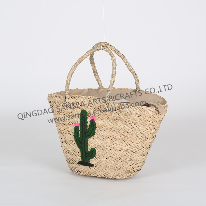 Straw bag