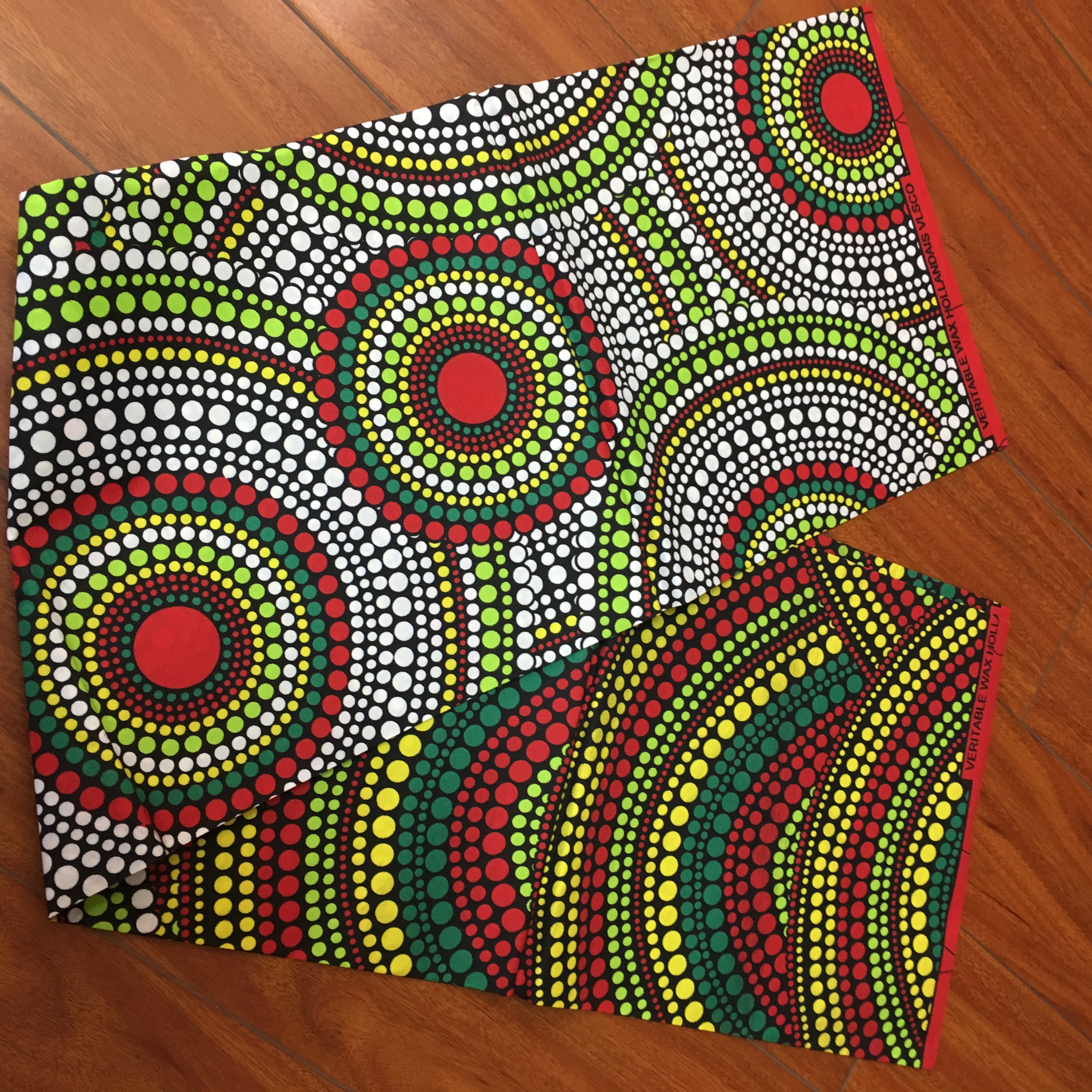 Wholesale 2020 in stock 100% polyester wax prints 6 yards super african wax fabric