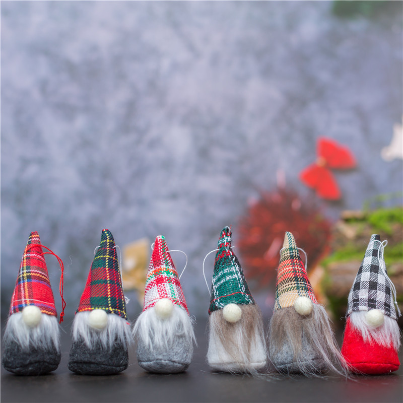 2021 new arrival plaid Christmas gnomes