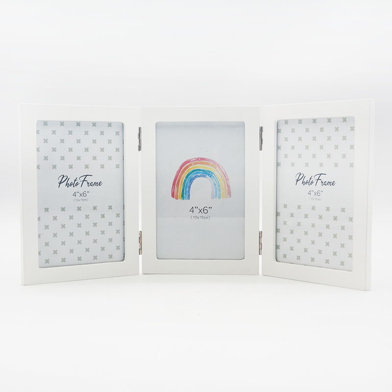 3 folded Photo Frame 4x6"