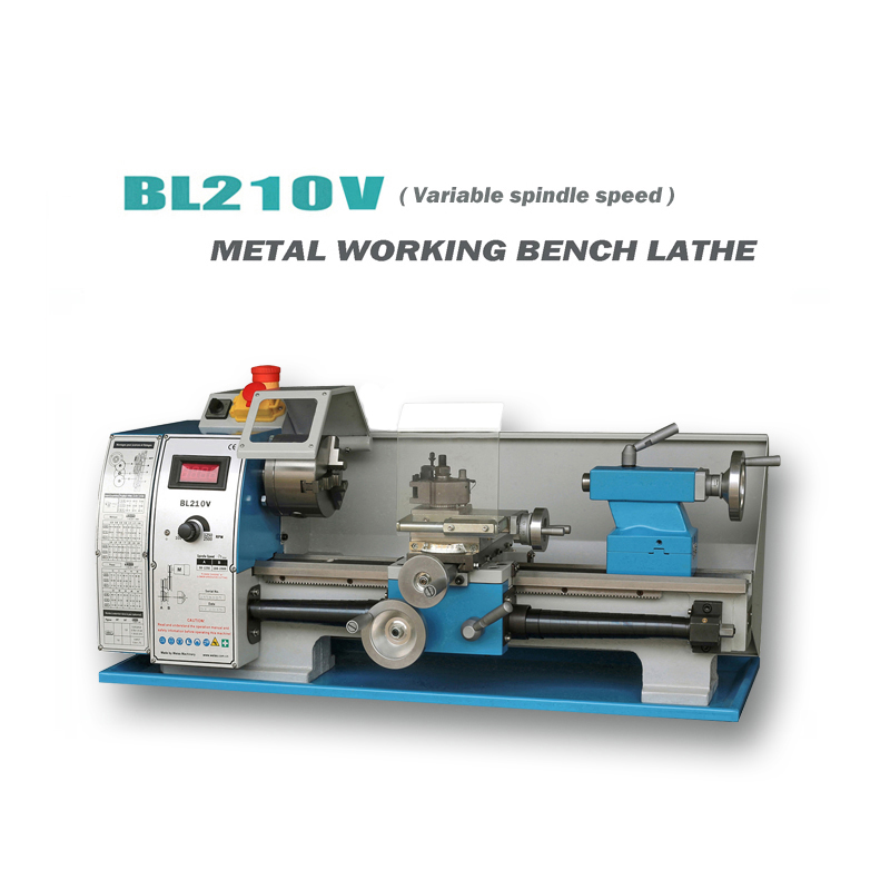 Variable Speed Metal Working Bench Lathe