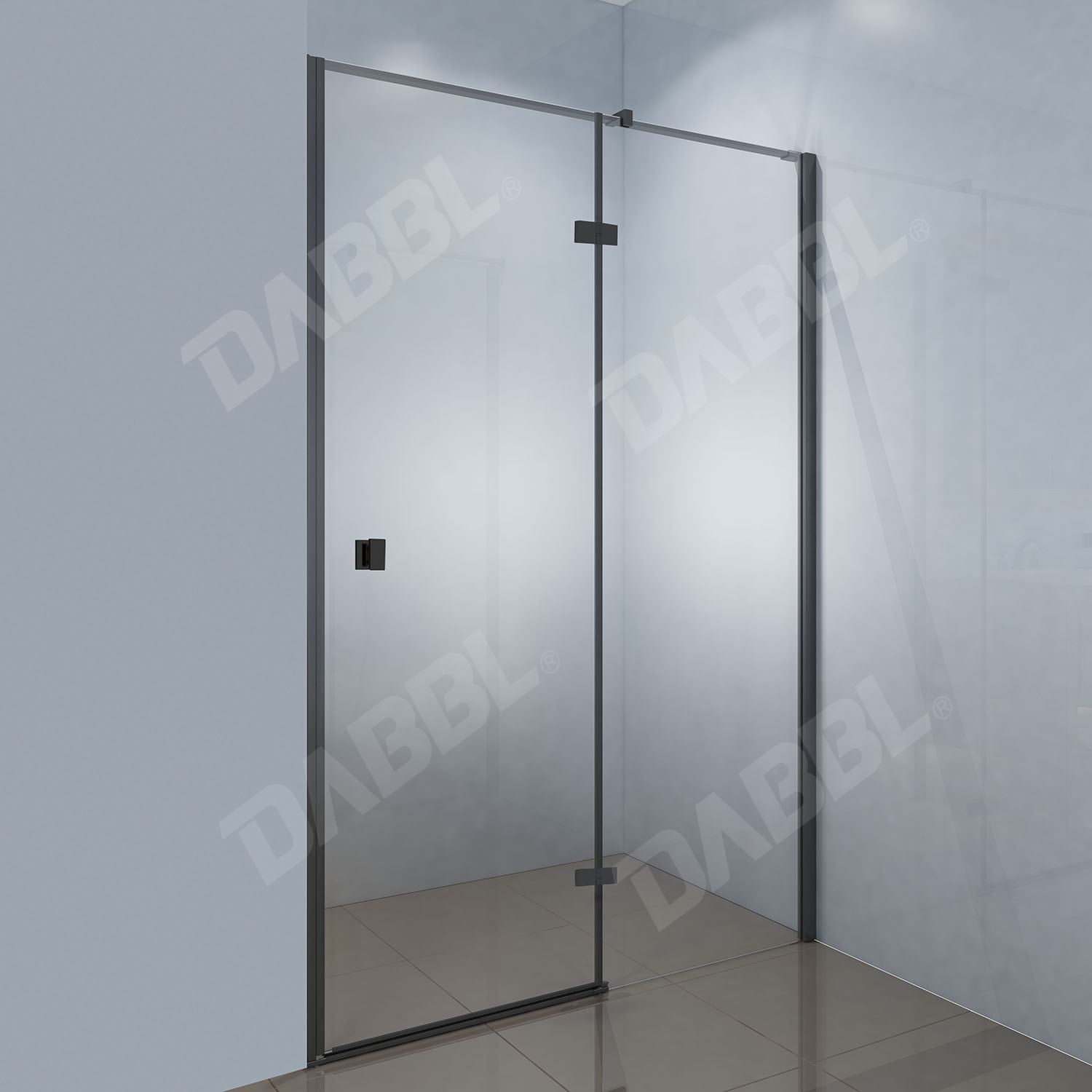 Simple shower room, shower cabins, tempered glass shower enclosure,bathroom sanitaryware,showerdoor