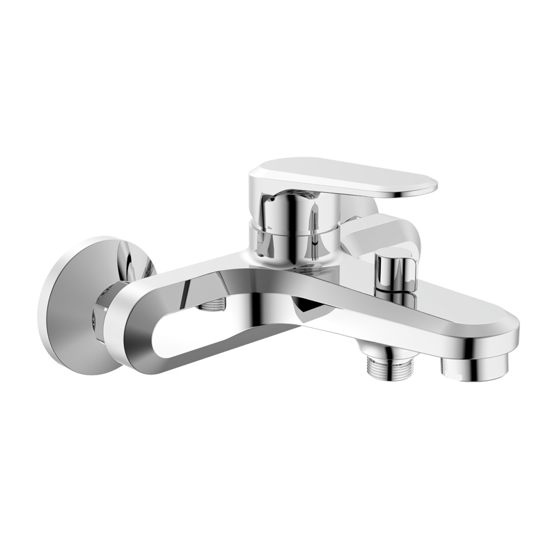 Single handle bath mixer