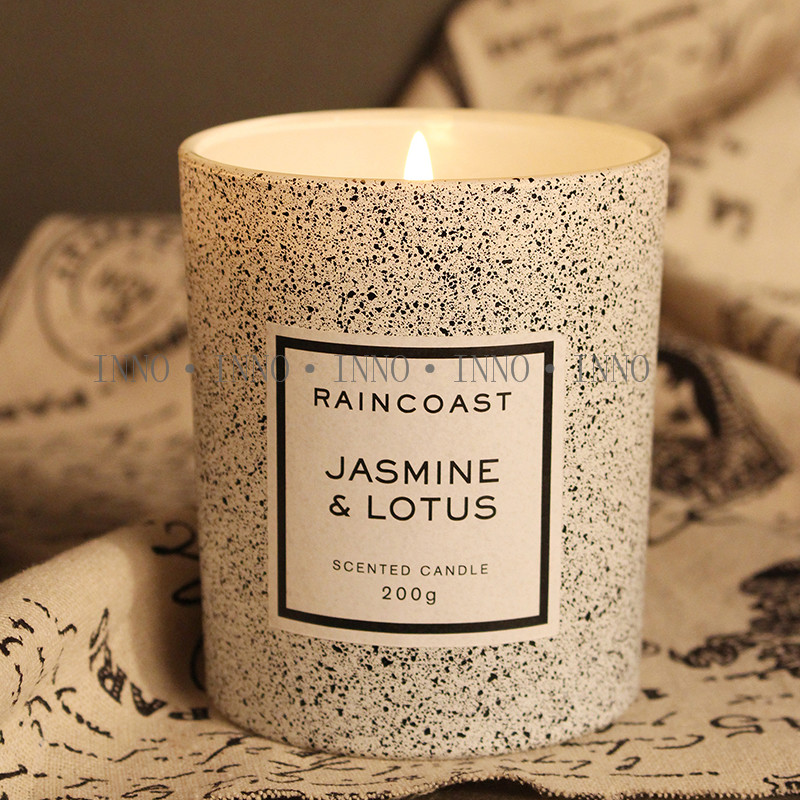 RAINCOAST 19119 200G Scented Candle Jar for home fragrance