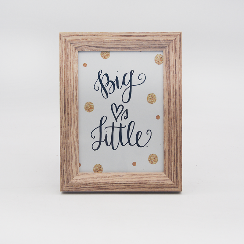 Natural wood color Photo Frame 4x6"