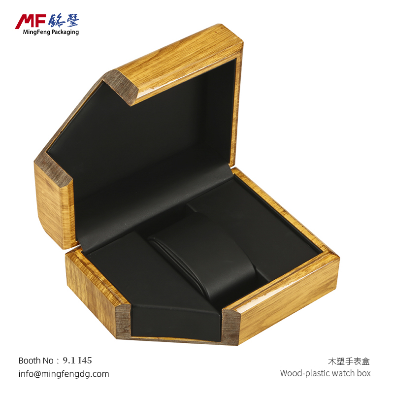 Wood-plastic watch box