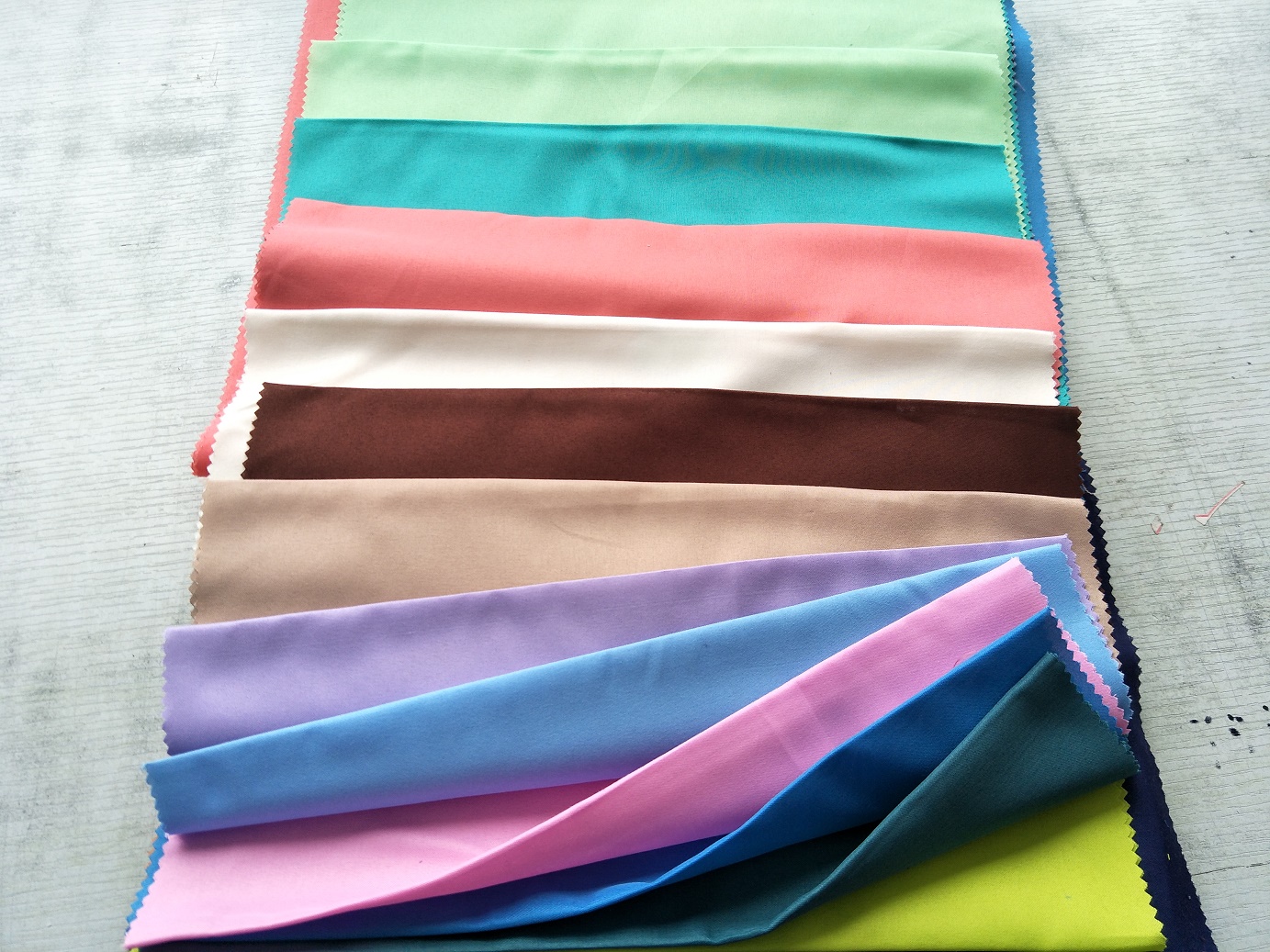 Woven plain dyed anti-static microfiber polyester brushed fabric