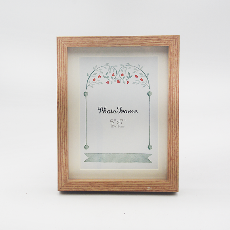 Wood Photo Frame 5x7" Natural color