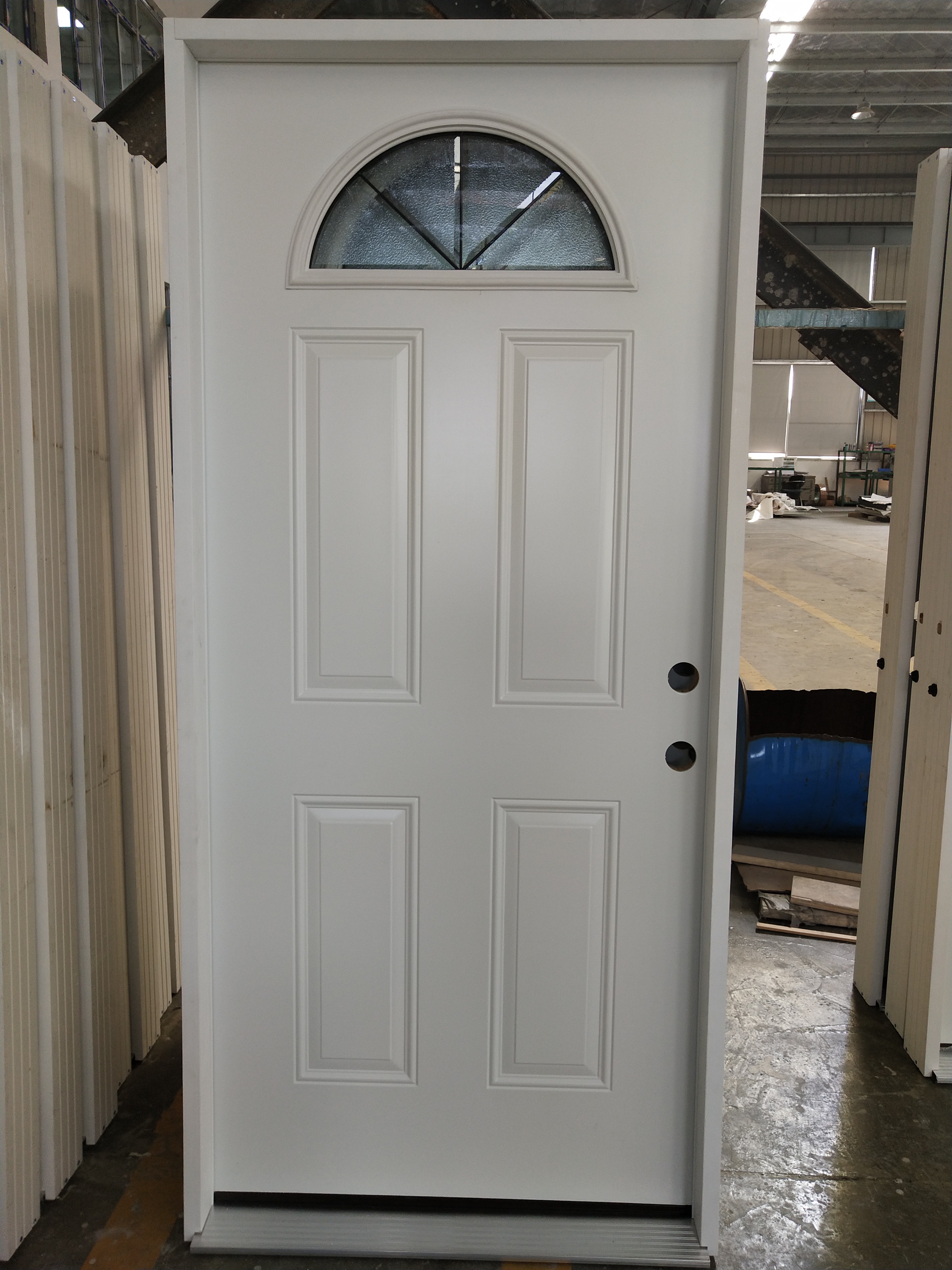 steel door