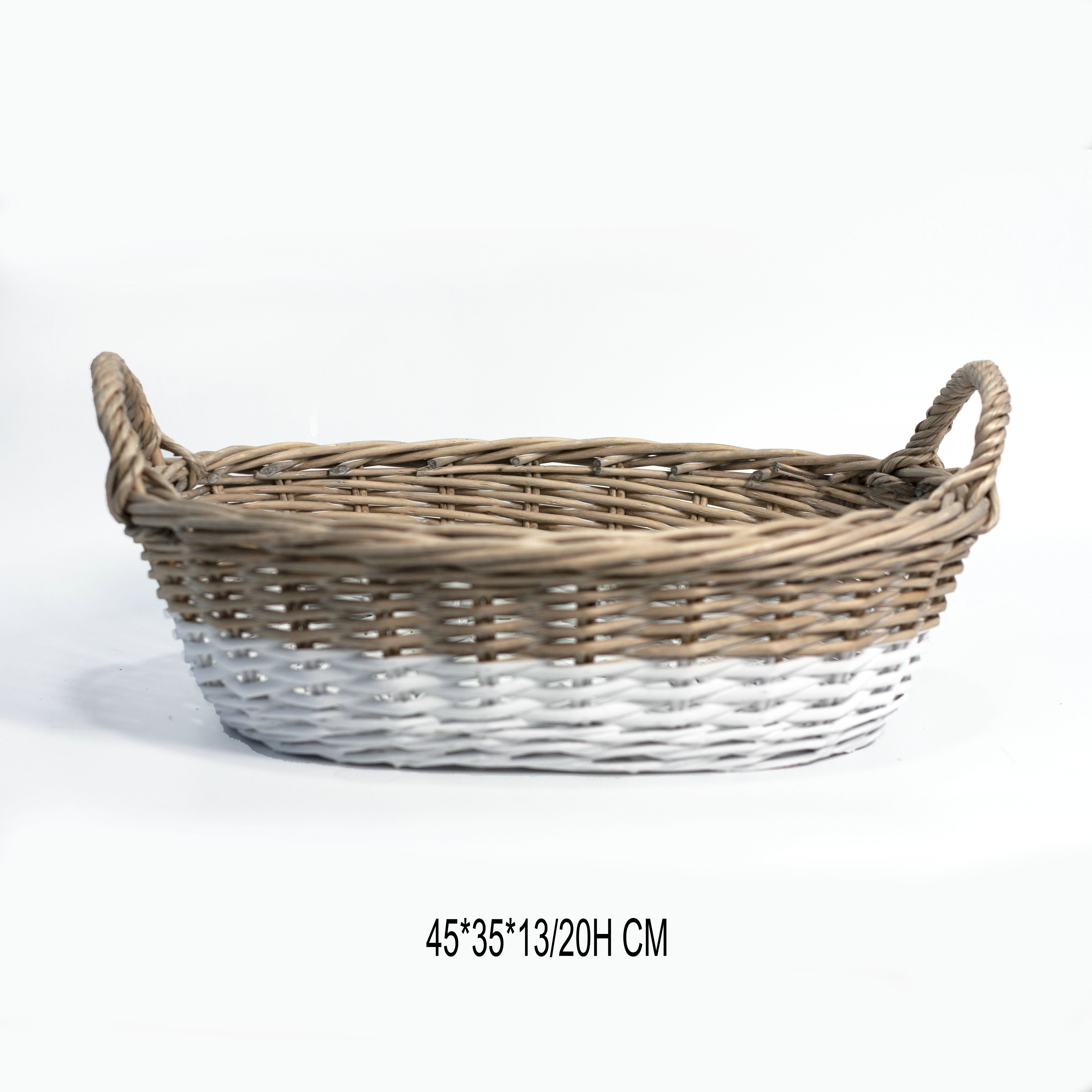 Willow Storage Basket Log basket gift baske Christmas basket