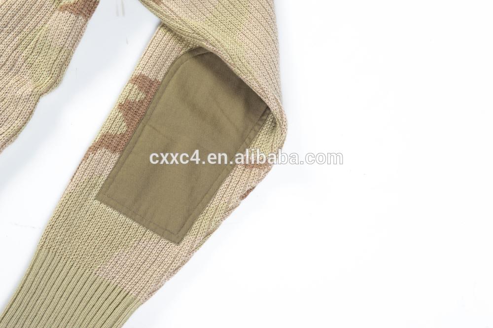 Wool/Acrylic Military Camouflage Sweater