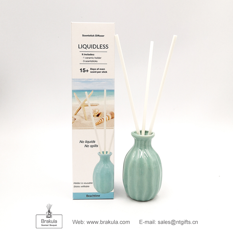 BKA411020-Blue: Beachtime Liquidless Fragrance stick