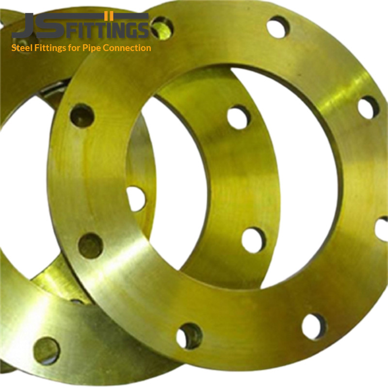 ASME B 16.5 ASTM A 105 yellow Plate Flange for natrual gas