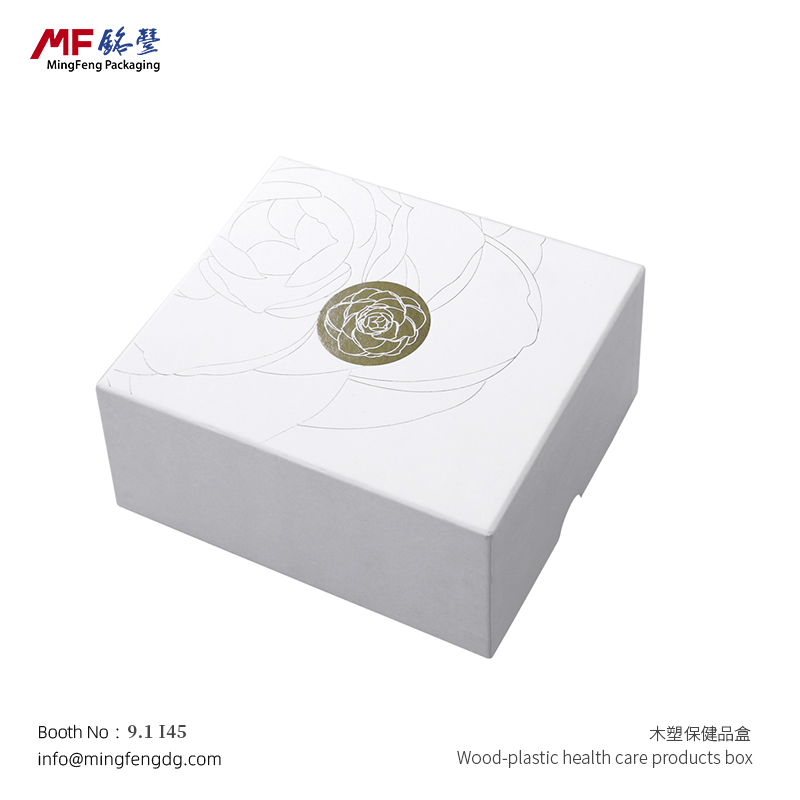 Wood-plastic health care products box