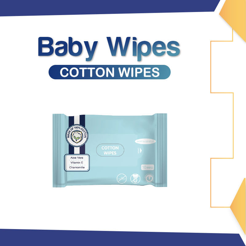 100% Cotton Wipes (Biodegradable Wipes)