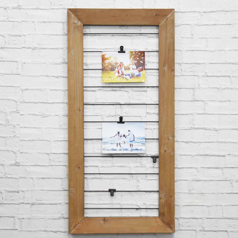 Farmhouse Style Wooden Frame Display