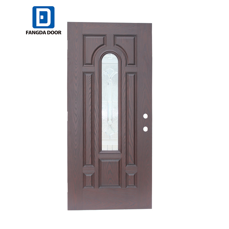 Exterior Front Entry House Fiberglass Door
