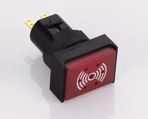 16mm Plastic Rectangle Buzzer