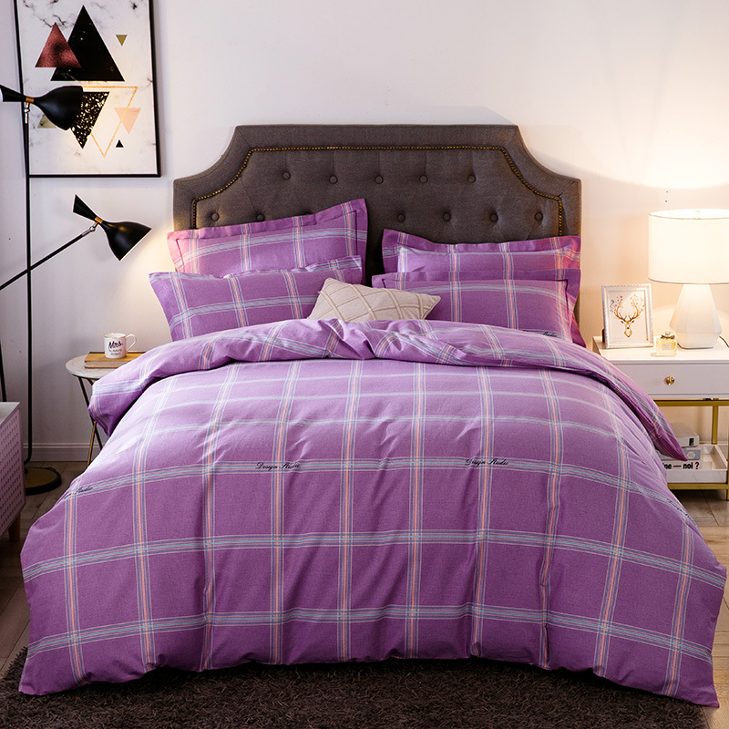 cheap printed bed sheet bedding set cotton