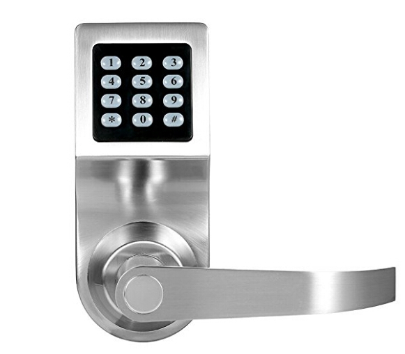 Goodum Bluetooth TTLock APP Rfid Card Password Keypad Single Latch Smart Digital Door Lock D6300W For Apartment/Office