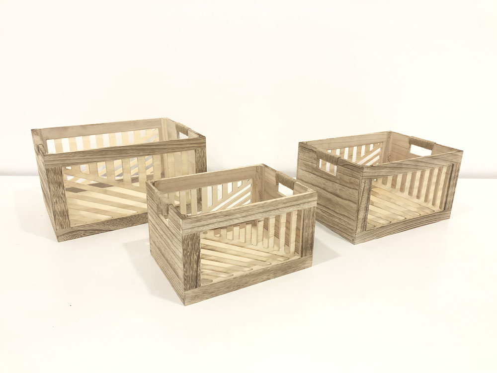 Wooden Box, Storage Box, Wooden Crates -GY201004