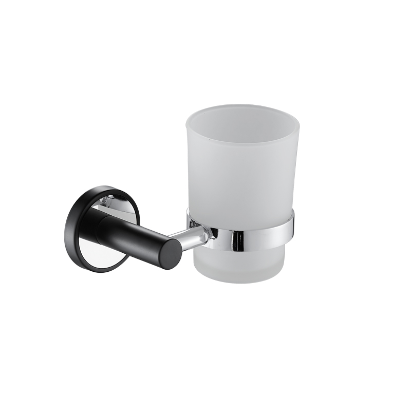 Zinc alloy and stainless steel tumbler holder