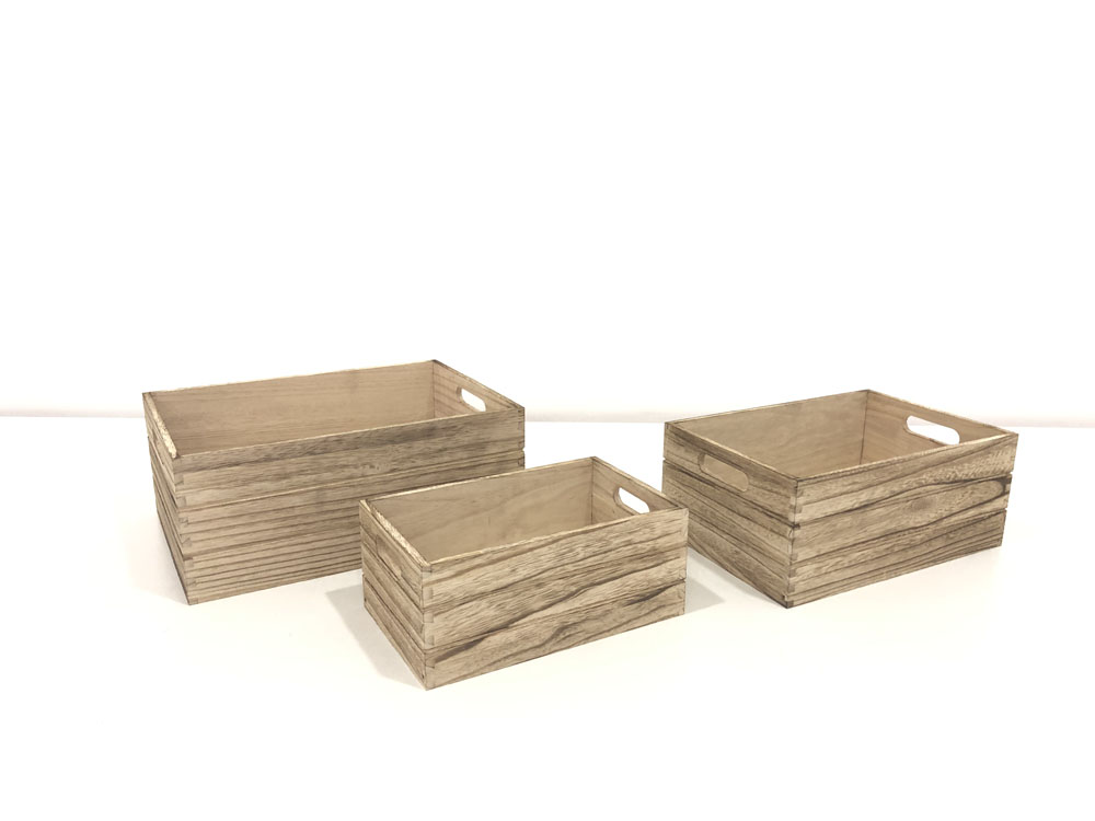 Wooden Box, Storage Box, Wooden Crates -GY201007